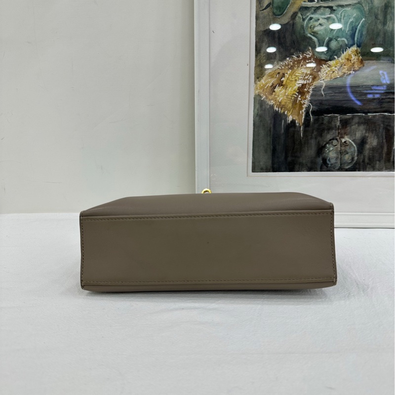 HERMES愛馬仕mini kelly世代 瀝青灰 金扣 C刻-5