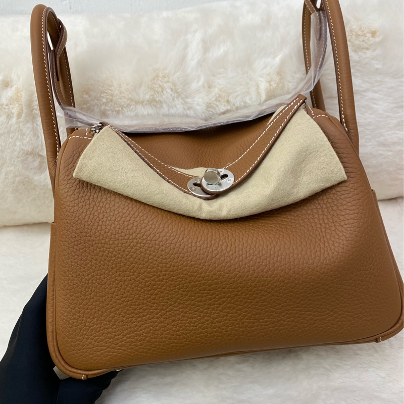 Lindy26 金棕色 銀扣-1