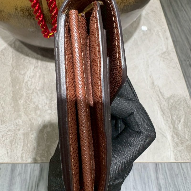 Louis Vuitton 老花長夾晶片款-7