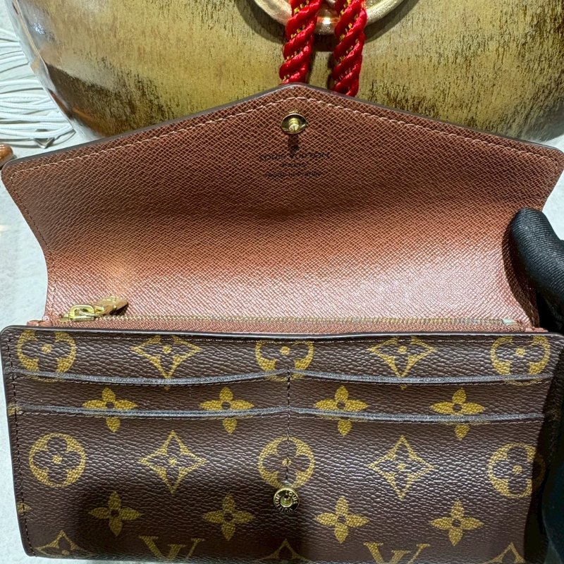 Louis Vuitton 老花長夾晶片款-9
