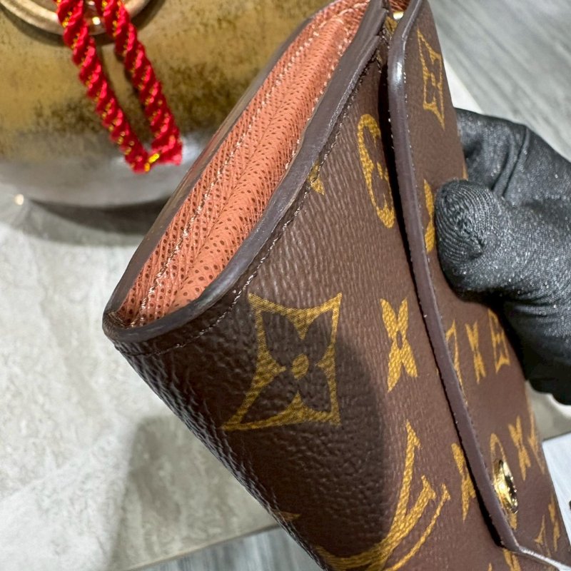 Louis Vuitton 老花長夾晶片款-13