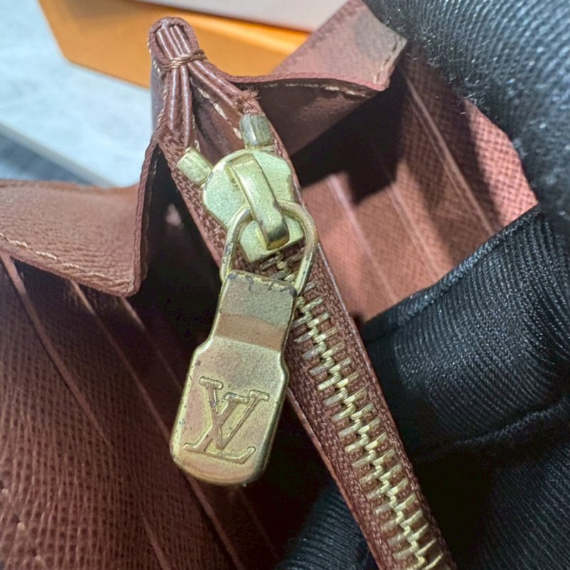 Louis Vuitton 老花長夾晶片款-14