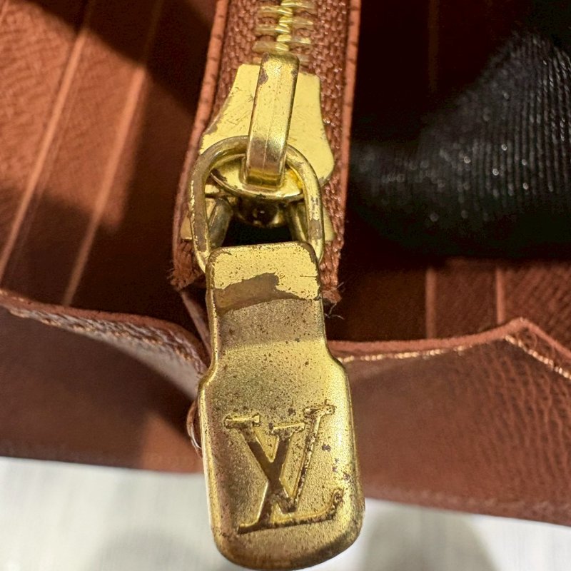 Louis Vuitton 老花長夾晶片款-15