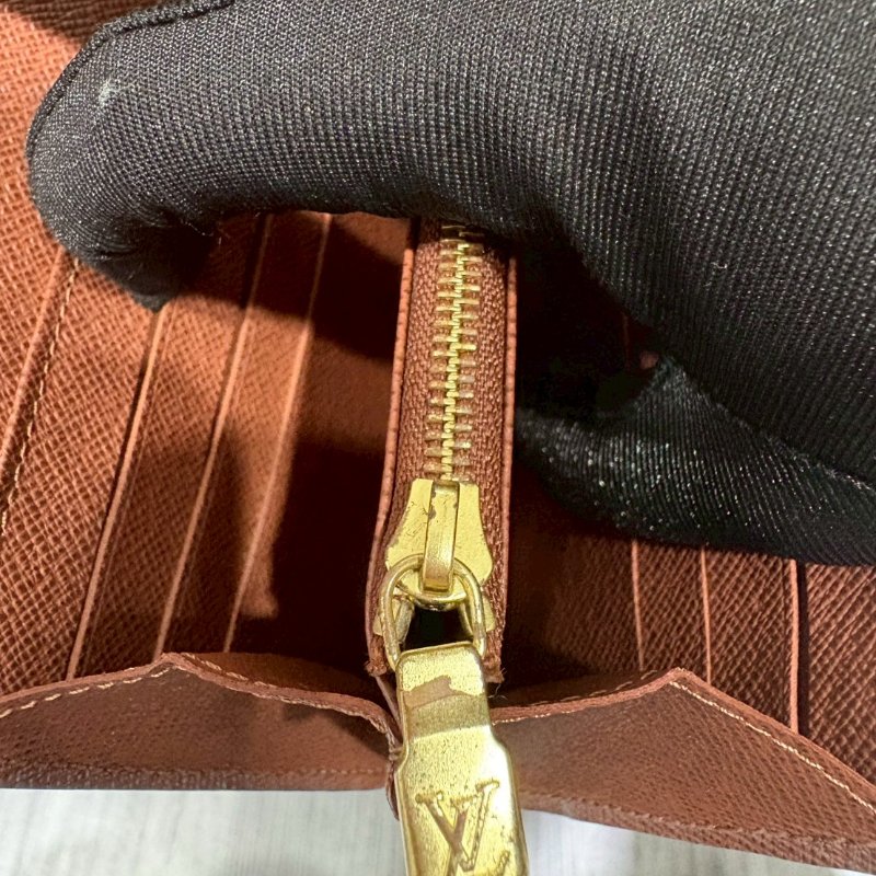 Louis Vuitton 老花長夾晶片款-16