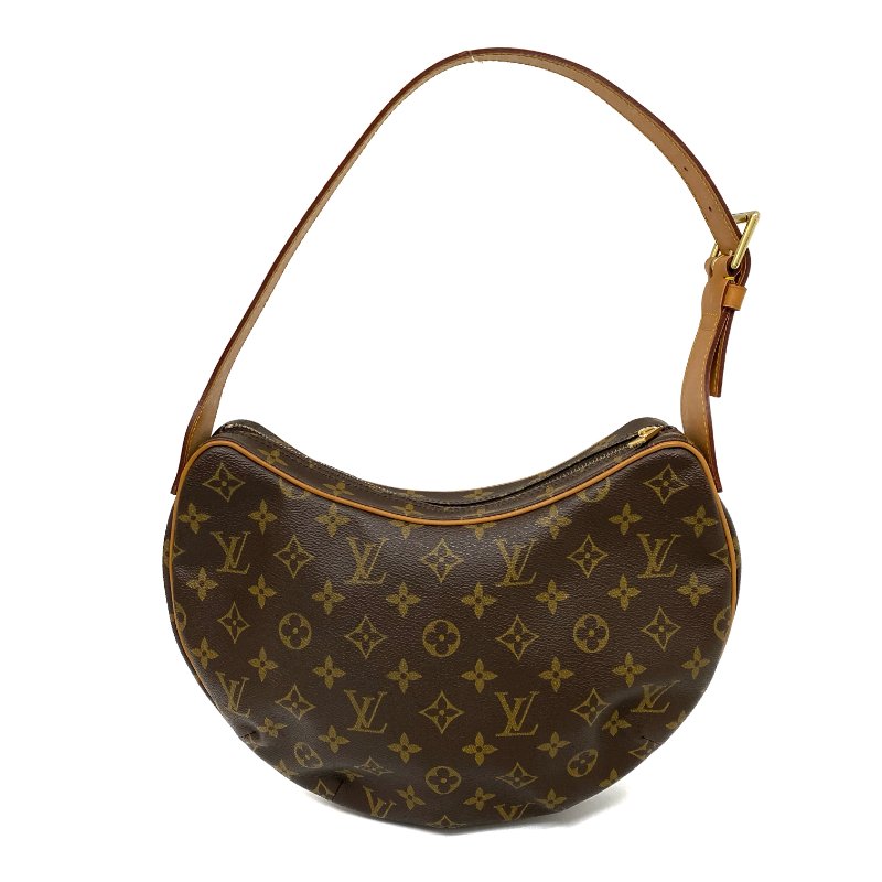 △ Louis Vuitton 路易威登 Croissant Brown Coated Canvas Monogram Shoulder Bag M51510 啡色塗層帆布經典花紋肩背袋 M51510 -257027500-2