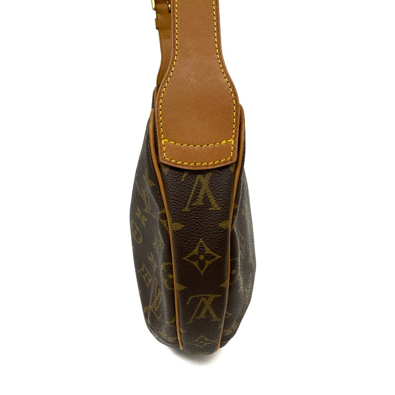 △ Louis Vuitton 路易威登 Croissant Brown Coated Canvas Monogram Shoulder Bag M51510 啡色塗層帆布經典花紋肩背袋 M51510 -257027500-3