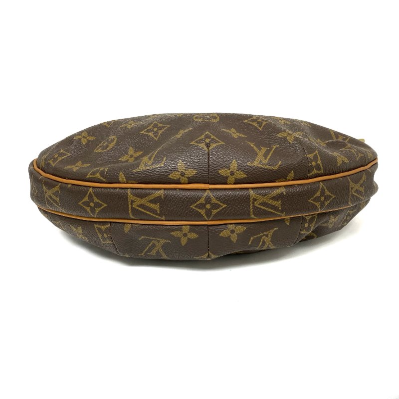 △ Louis Vuitton 路易威登 Croissant Brown Coated Canvas Monogram Shoulder Bag M51510 啡色塗層帆布經典花紋肩背袋 M51510 -257027500-5