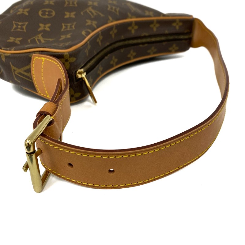 △ Louis Vuitton 路易威登 Croissant Brown Coated Canvas Monogram Shoulder Bag M51510 啡色塗層帆布經典花紋肩背袋 M51510 -257027500-7