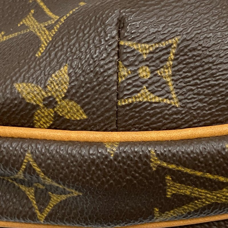 △ Louis Vuitton 路易威登 Croissant Brown Coated Canvas Monogram Shoulder Bag M51510 啡色塗層帆布經典花紋肩背袋 M51510 -257027500-10