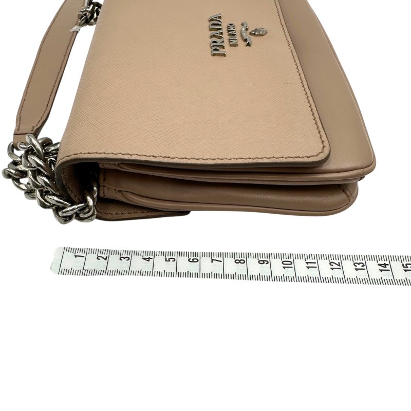 【美收精品】PRADA 粉色肩背包 C-138【隔月月中將轉賣至日本 上架期限30天】-13