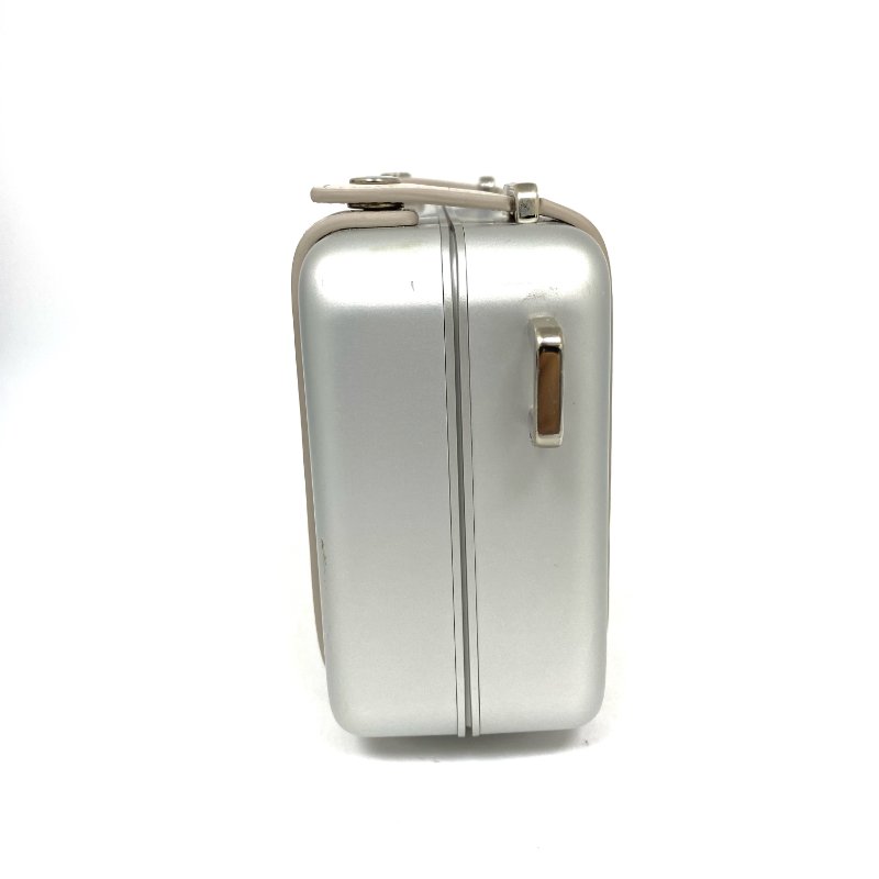 △ Dior x Rimowa 迪奧xRimowa Silver Polycarbonate Mini Suitcase Shoulder Bag 銀色聚碳酸酯聯名行李箱肩背袋 - 257027393-4