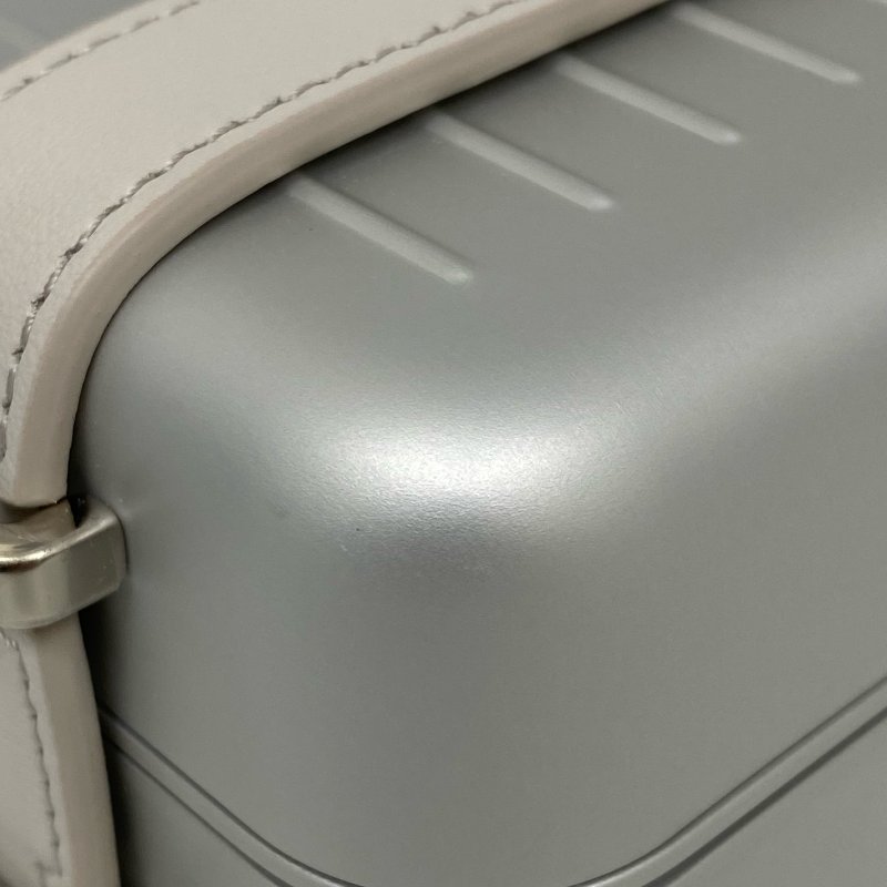 △ Dior x Rimowa 迪奧xRimowa Silver Polycarbonate Mini Suitcase Shoulder Bag 銀色聚碳酸酯聯名行李箱肩背袋 - 257027393-8