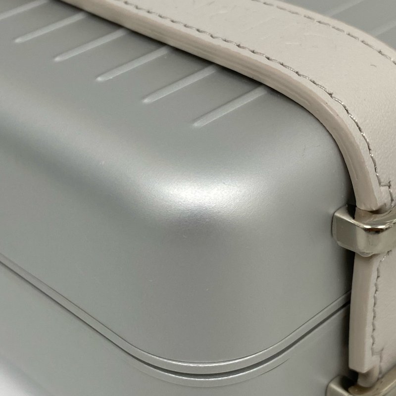 △ Dior x Rimowa 迪奧xRimowa Silver Polycarbonate Mini Suitcase Shoulder Bag 銀色聚碳酸酯聯名行李箱肩背袋 - 257027393-9