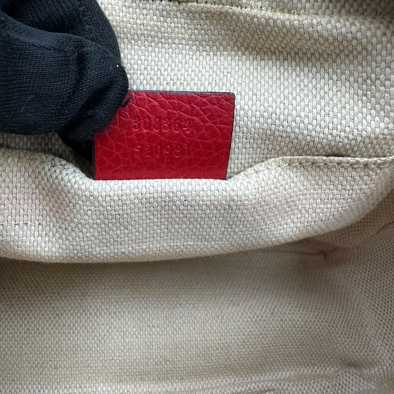 【美收精品】GUCCI 紅色肩背包 C-139【隔月月中將轉賣至日本 上架期限30天】-11