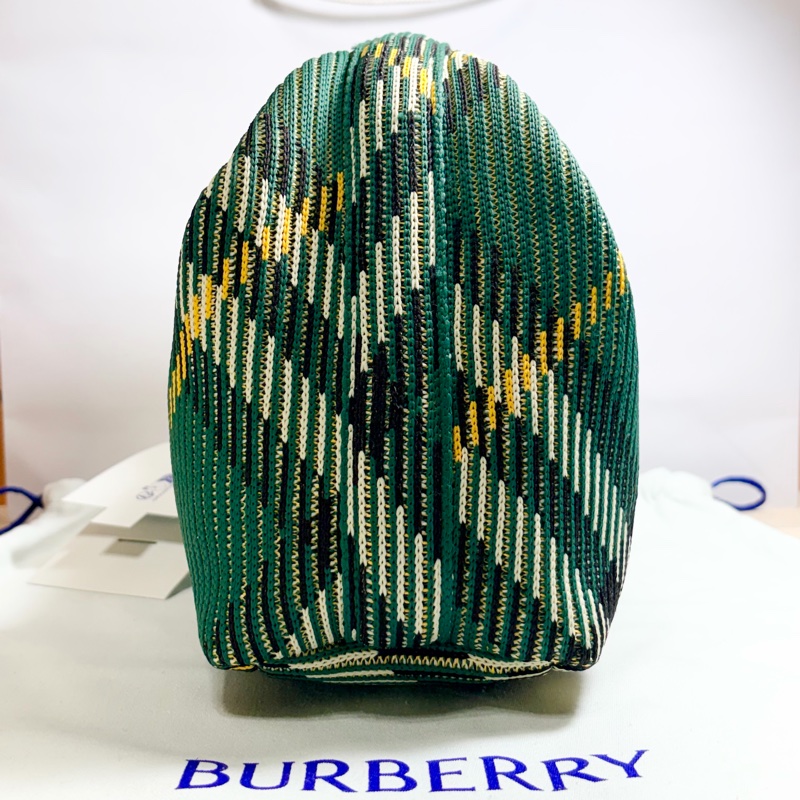 🎁全新盒裝 ‼️全台最甜 Burberry 巴寶莉 2025 新款 綠格紋peg 便當包/ 手提包(原價59000)-6