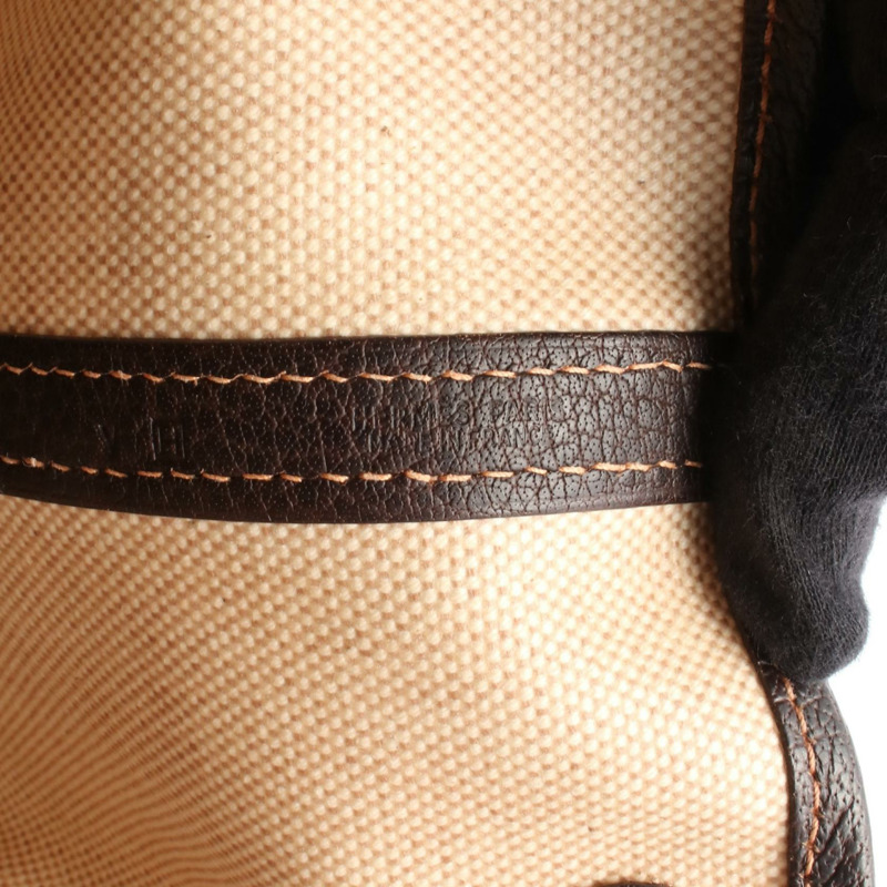 愛馬仕 Garden Party MM 大號托特包，Toile H Negonda Ecru Havane 印花，二手 SHW-3