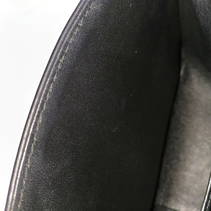 CHANEL 2.55 拼色牛皮菱格紋絎縫單肩包金色五金24開-11