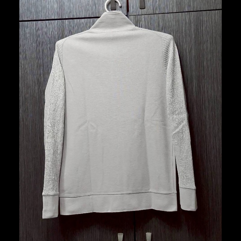 (日本製MIJ)BURBERRY 博柏利 BLACK LABEL 黑標 戰馬 男卡其灰立領外套2號-1