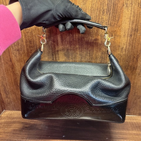 Versace 黑色手提包