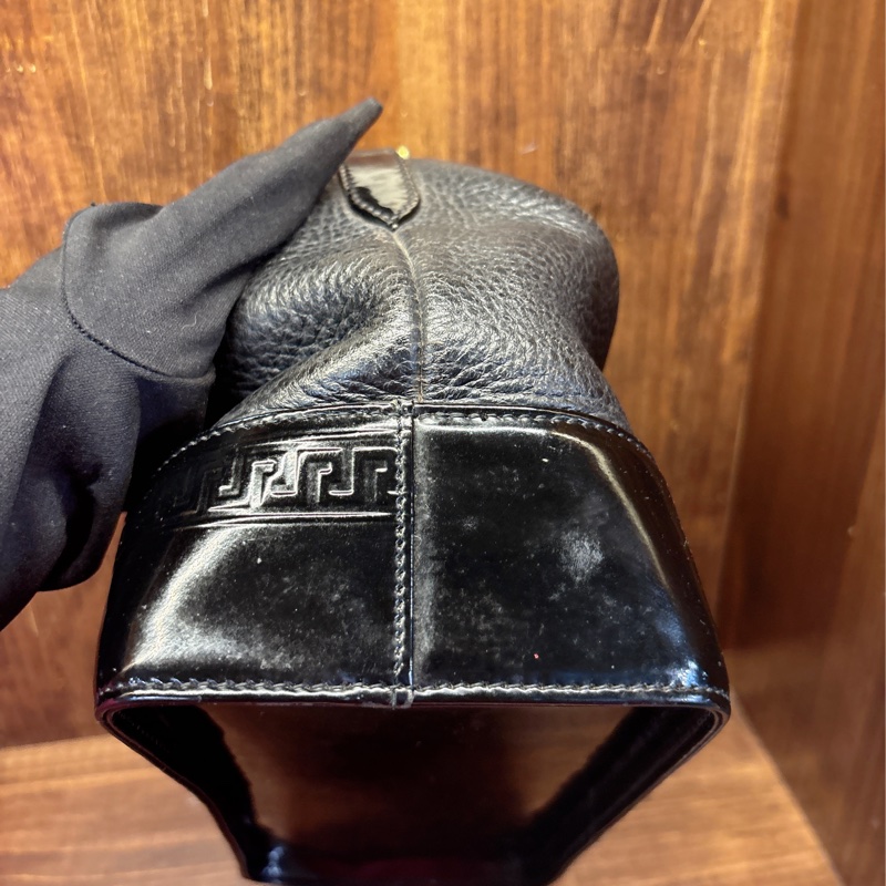 Versace 黑色手提包-4