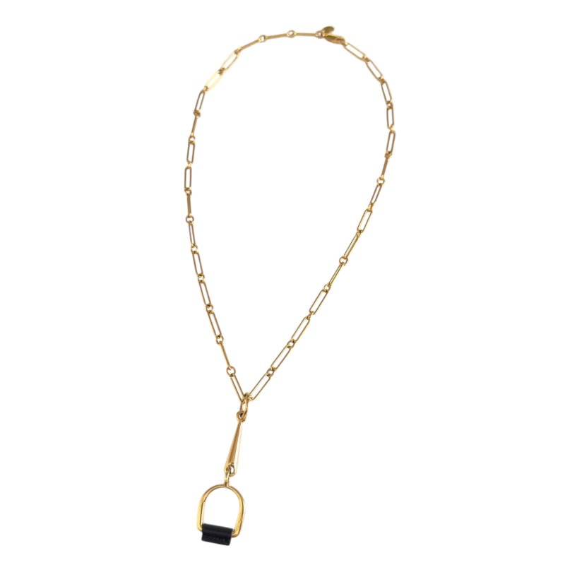 HERMES Heritage Equestre 小號 頸鏈-2