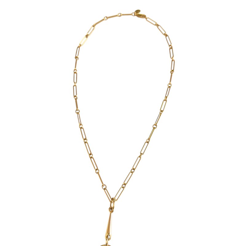 HERMES Heritage Equestre 小號 頸鏈-4