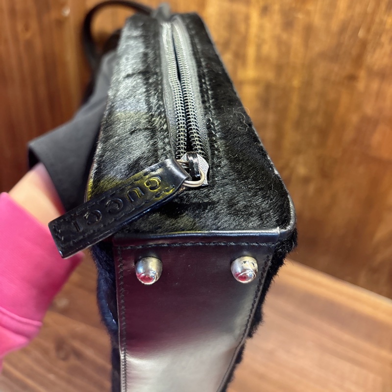 Gucci 黑色手提包-2