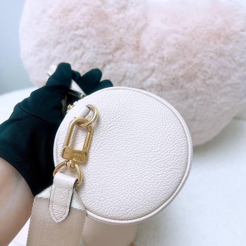 近新 Lv papillon bb by the pool 漸變米黃色 巴比龍/手提斜挎包-8