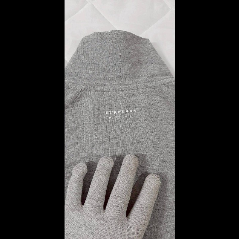 絕版BURBERRY 博柏利 BLACK LABEL 黑標 戰馬 男灰色運動休閒外套2號-3