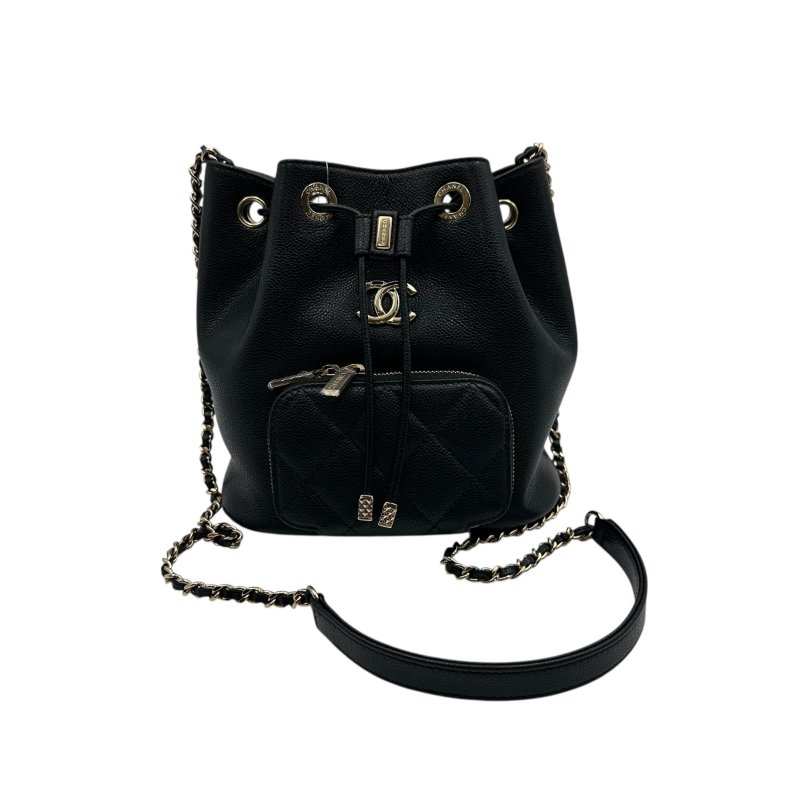 【美收精品】CHANEL 黑色單肩包 C-153【隔月月中將轉賣至日本 上架期限30天-0