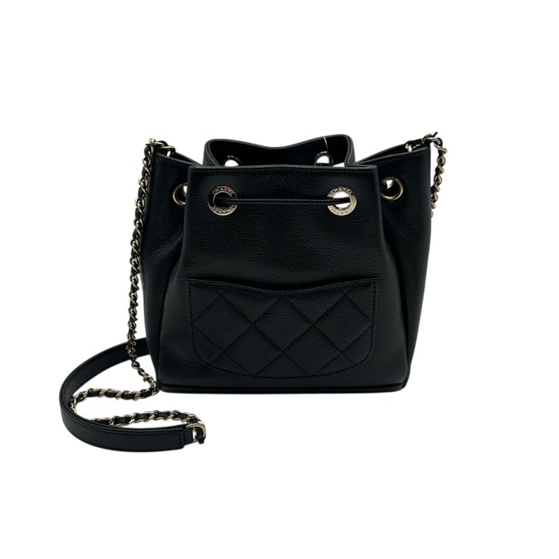 【美收精品】CHANEL 黑色單肩包 C-153【隔月月中將轉賣至日本 上架期限30天-1