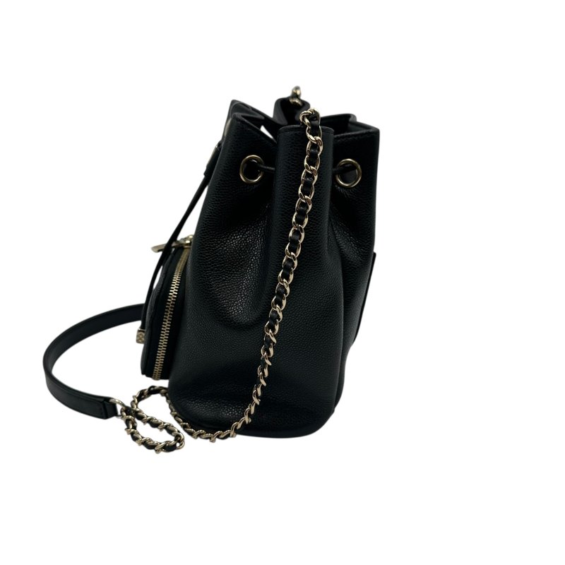 【美收精品】CHANEL 黑色單肩包 C-153【隔月月中將轉賣至日本 上架期限30天-3