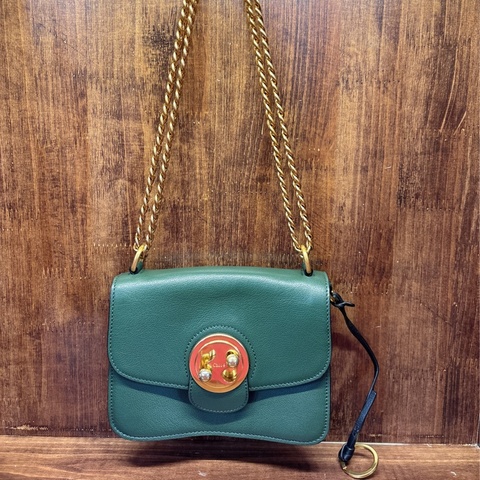 Chloe C Bag 綠色鏈條包