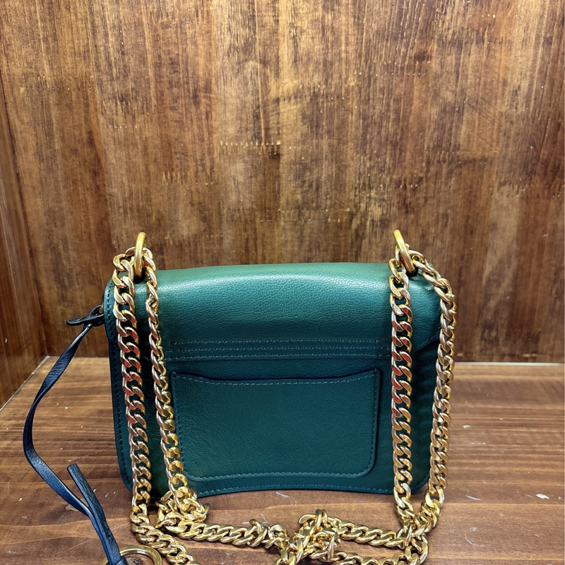 Chloe C Bag 綠色鏈條包-1