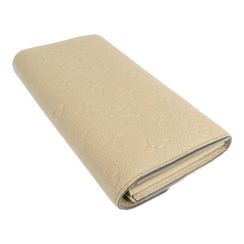 LOUIS VUITTON Monogram Empreinte Sarah Wallet金扣長錢包-4