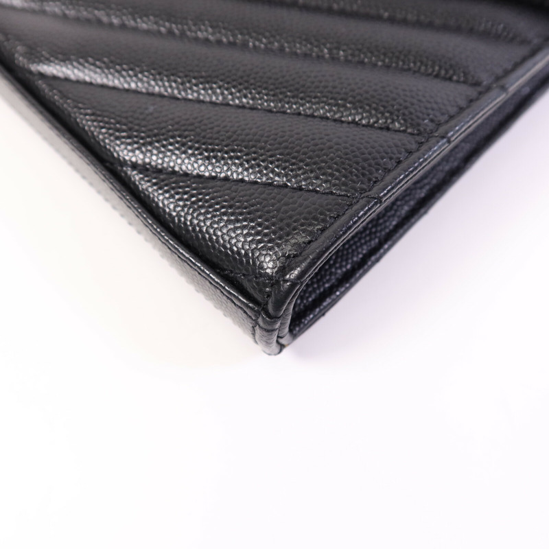 YVES SAINT LAURENT 牛皮皮革Cassandre Chain Bag銀扣鏈帶肩背袋-10