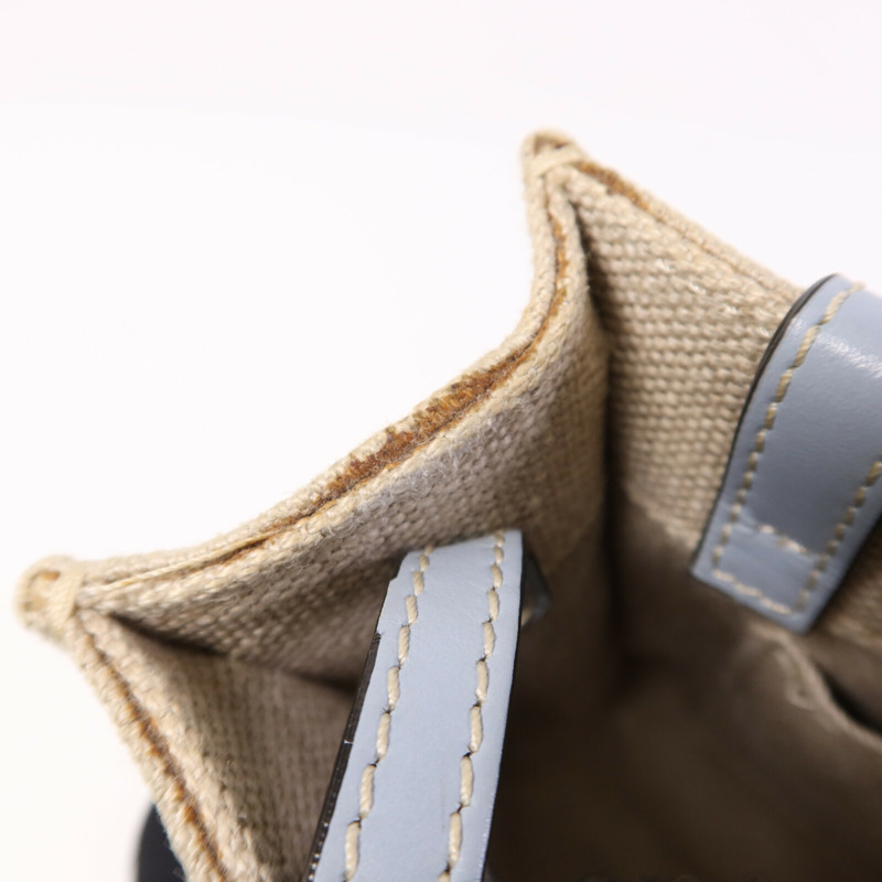 Chloe 帆布Mini Woody Tote手挽肩背兩用袋-15