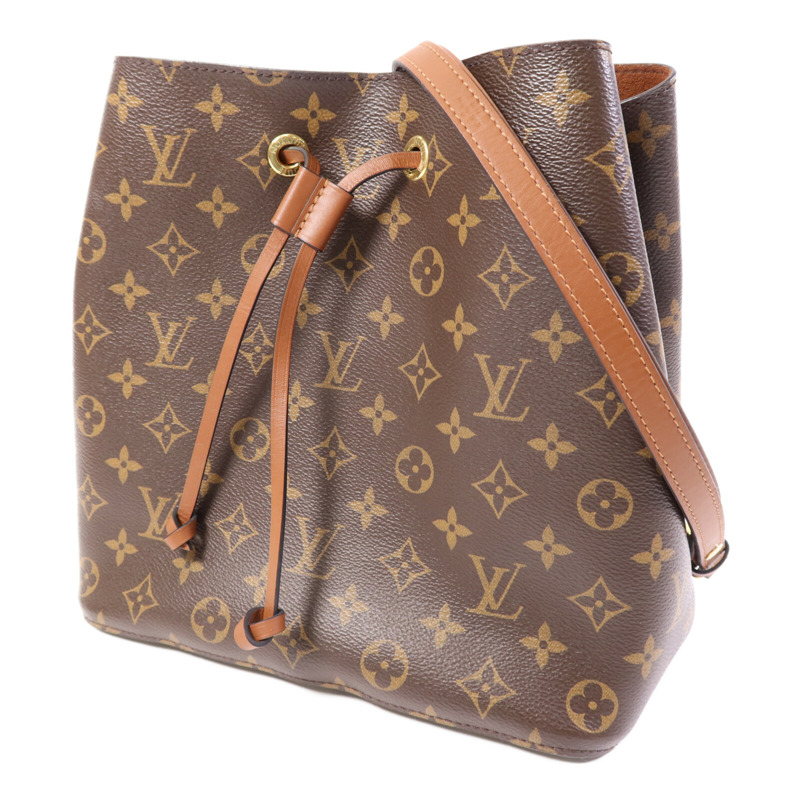 LOUIS VUITTON Monogram NeoNoe MM金扣肩背袋-1