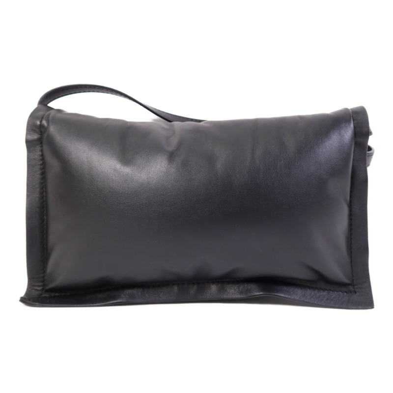 Salvatore Ferragamo 皮革Shoulder Bag銀扣肩背袋-3