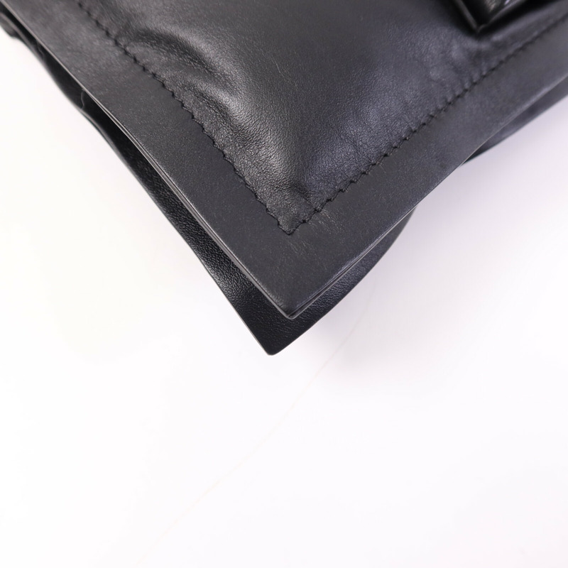 Salvatore Ferragamo 皮革Shoulder Bag銀扣肩背袋-10