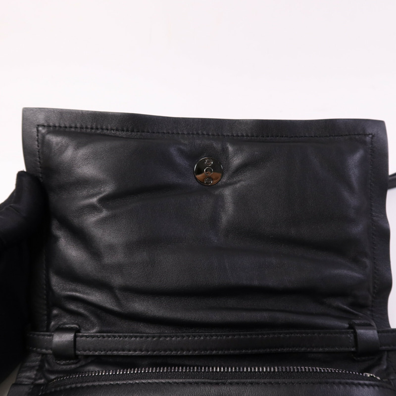 Salvatore Ferragamo 皮革Shoulder Bag銀扣肩背袋-13