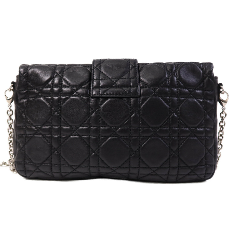 Dior 羊皮皮革Shoulder Bag銀扣鏈帶肩背袋-2