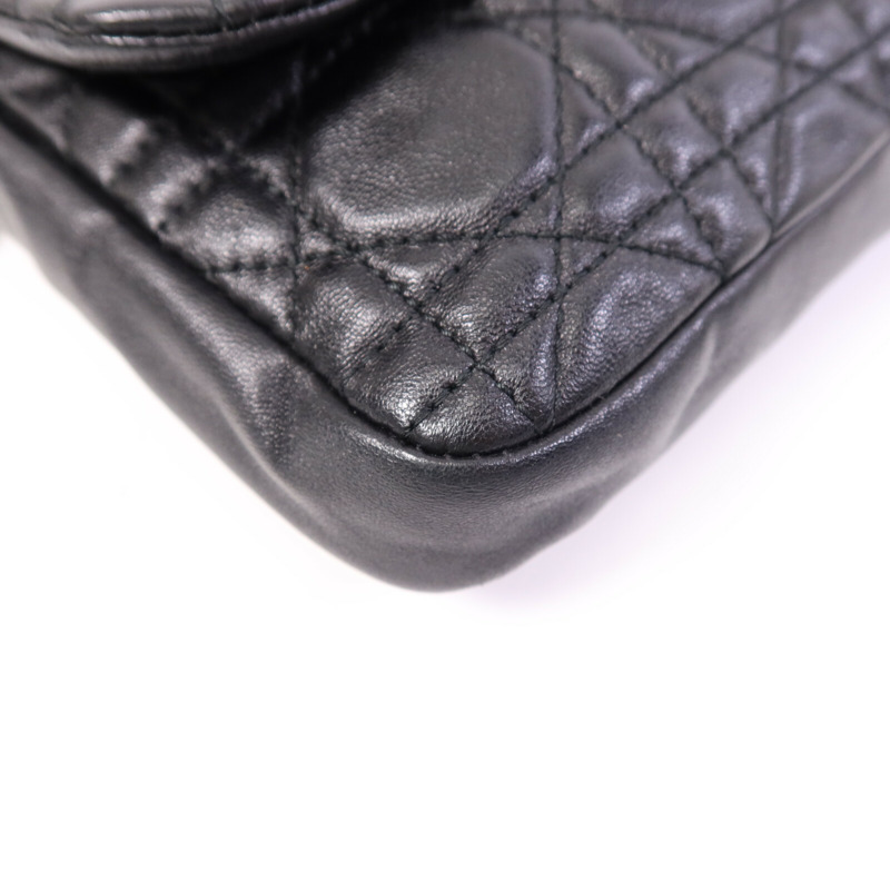 Dior 羊皮皮革Shoulder Bag銀扣鏈帶肩背袋-10