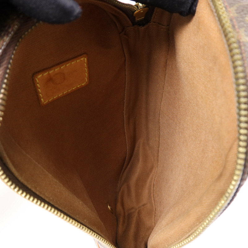 LOUIS VUITTON Monogram Pochette Gange金扣肩背袋-4