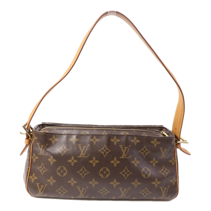 LOUIS VUITTON Monogram Viva Cite MM金扣肩背袋-2