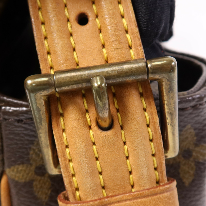 LOUIS VUITTON Monogram Viva Cite MM金扣肩背袋-12