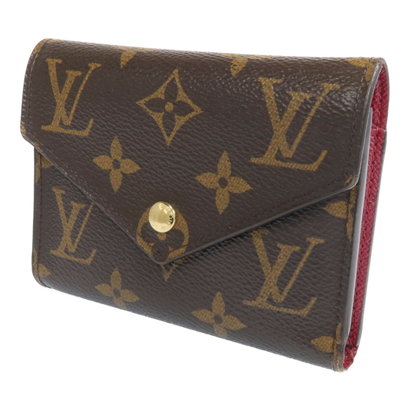 LOUIS VUITTON Monogram Portefeuille Victorine金扣錢包-2