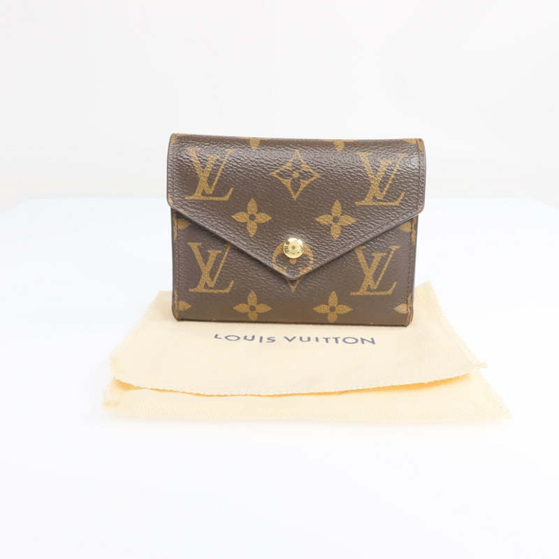 LOUIS VUITTON Monogram Portefeuille Victorine金扣錢包-15