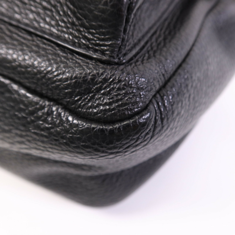 COACH 牛皮皮革Backpack金扣背包-8