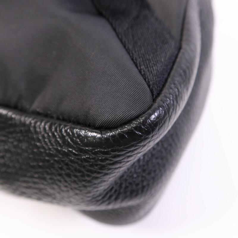 COACH 牛皮皮革Backpack金扣背包-10